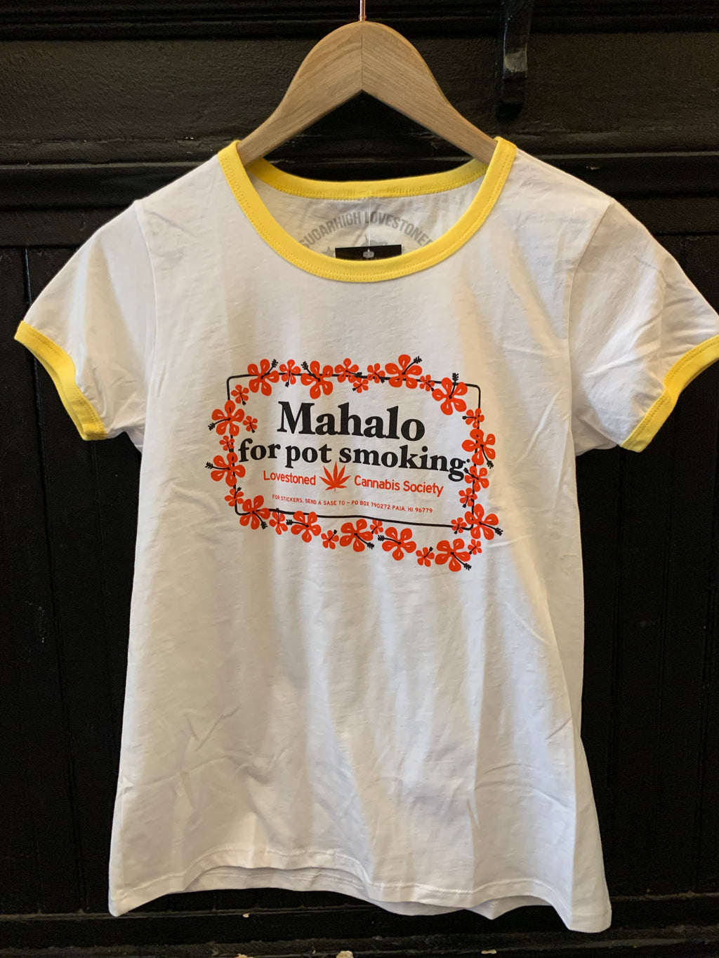 Mahalo For Pot Smoking Tee