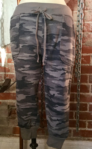 Hard Tail Silver Stripe Jogger Pant