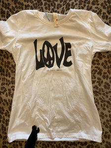 Love is the drug tee