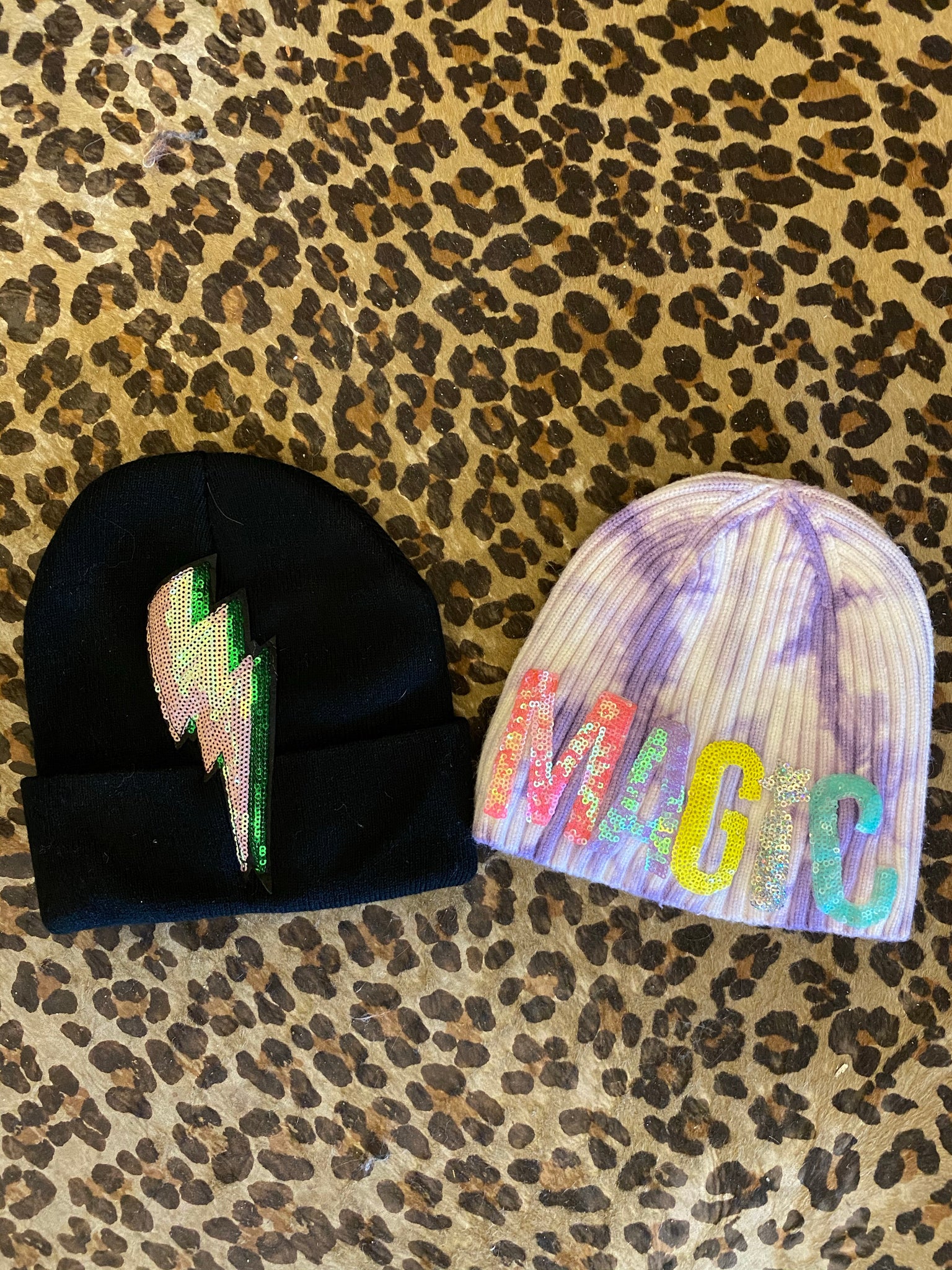 Lighting strikes beanie